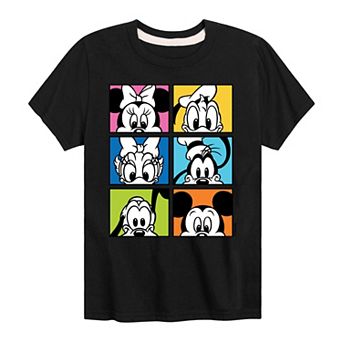 Disney's Mickey Mouse & Friends Boys 8-20 Characters Grid Graphic Tee