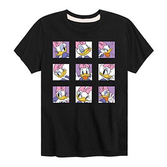 Disney's Mickey Mouse & Friends Daisy Duck Boys 8-20 Emotions Graphic Tee