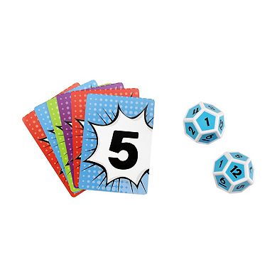 University Games Scholastic - Math Match Dice and Card Game