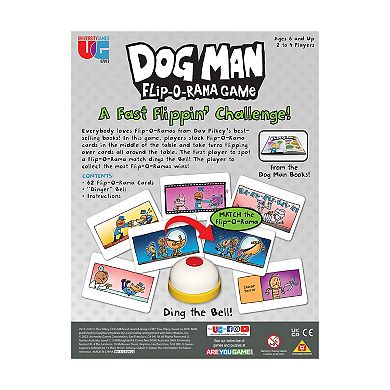 University Games Dog Man Flip-O-Rama Game