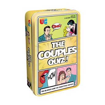University Games The Couples Quiz! Tin Game