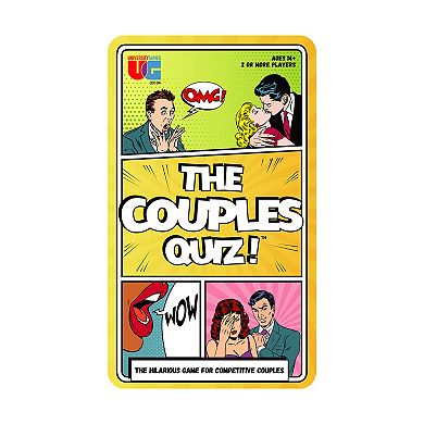 University Games The Couples Quiz! Tin Game