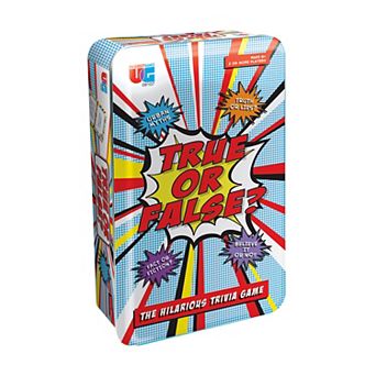 University Games True or False? Tin Game