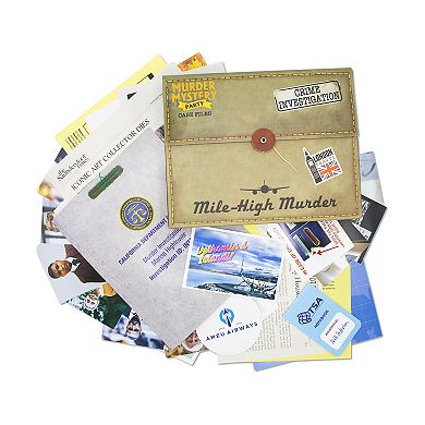 University Games Murder Mystery Party Case Files: Mile-High Murder