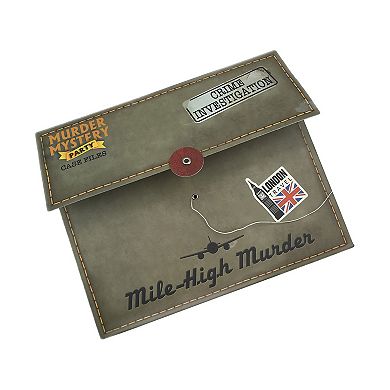 University Games Murder Mystery Party Case Files: Mile-High Murder