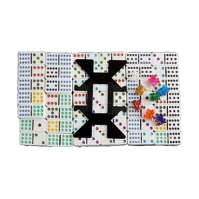 University Games Double 12 Mexican Train Dominoes