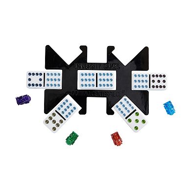 University Games Double 12 Mexican Train Dominoes