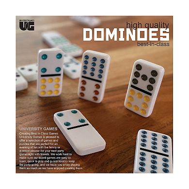 University Games Double 12 Mexican Train Dominoes