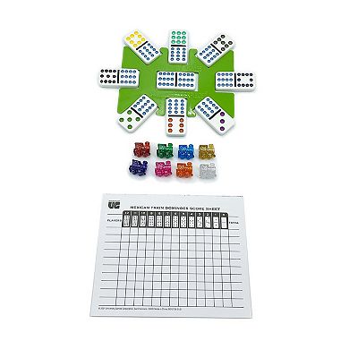 University Games Mexican Train Deluxe Dominoes