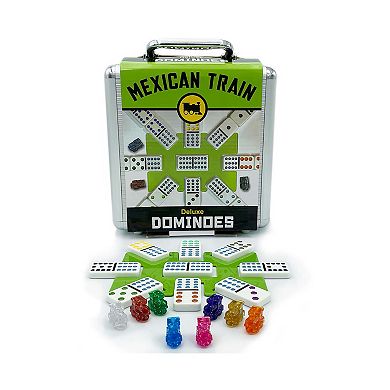 University Games Mexican Train Deluxe Dominoes