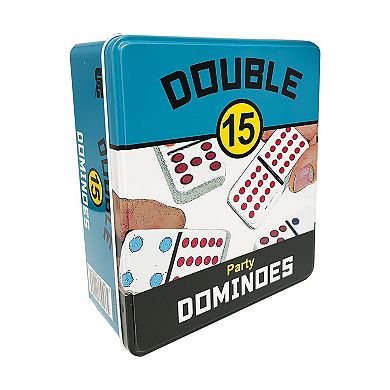 University Games Double 15 Party Dominoes