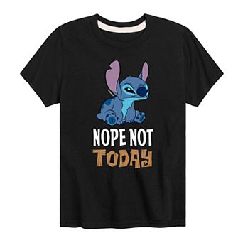 Disney's Lilo & Stitch Boys 8-20 Nope Not Today Graphic Tee