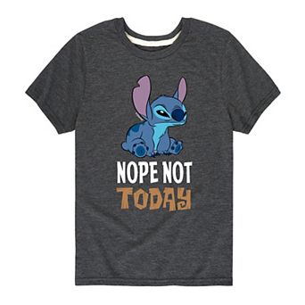 Disney's Lilo & Stitch Boys 8-20 Nope Not Today Graphic Tee
