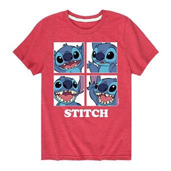 Disney's Lilo & Stitch Boys 8-20 Blocks Graphic Tee