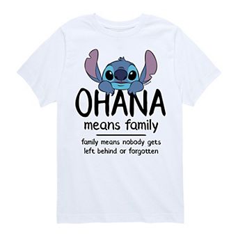 Disney's Lilo & Stitch Boys 8-20 Ohana Family Graphic Tee