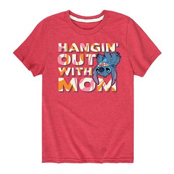 Disney's Lilo & Stitch Boys 8-20 With Mom Graphic Tee