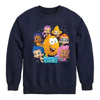 Boys 8-20 Bubble Guppies Grouper Crew Fleece Sweatshirt