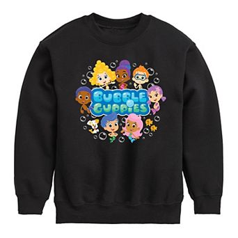 Boys 8-20 Bubble Guppies Group Crew Fleece Sweatshirt