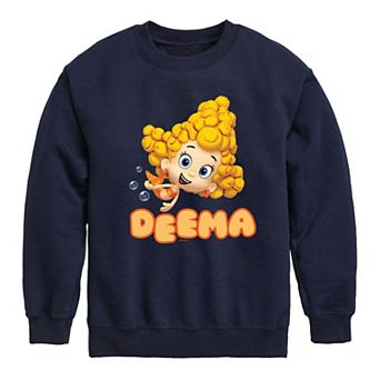 Boys 8-20 Bubble Guppies Deema Crew Fleece Sweatshirt