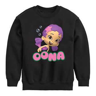 Boys 8-20 Bubble Guppies Oona Crew Fleece Sweatshirt