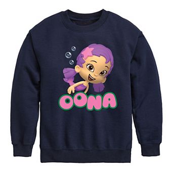 Boys 8-20 Bubble Guppies Oona Crew Fleece Sweatshirt