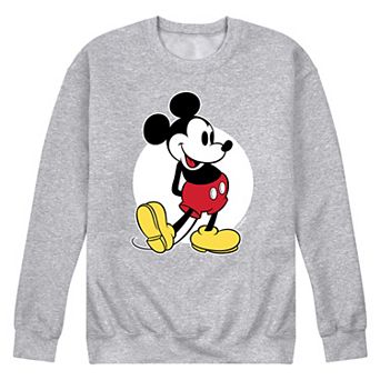 Disney's Mickey Mouse Men's Classic Fleece Sweatshirt