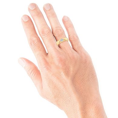 Irena Park Sterling Silver 1/8 Carat T.W. Diamond Ring