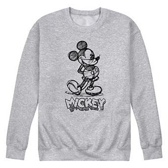 Disney's Mickey Mouse Men's Sketch Fleece Sweatshirt