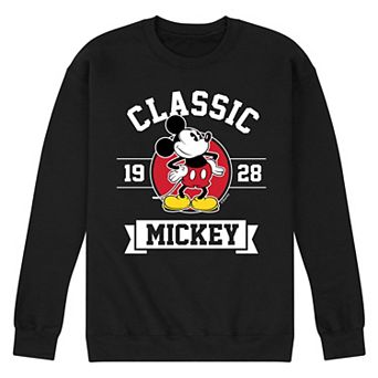 Disney's Mickey Mouse Men's Classic 1928 Fleece Sweatshirt