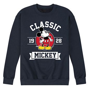 Disney's Mickey Mouse Men's Classic 1928 Fleece Sweatshirt