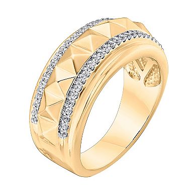 Irena Park Sterling Silver 1/3 Carat T.W. Diamond Ring