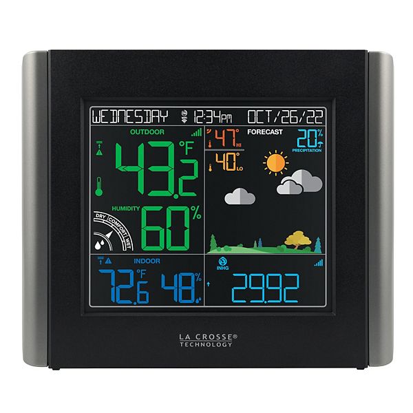 La Crosse Technology Wireless Color Essential Weather Station