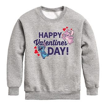 Disney's Lilo & Stitch Boys Valentine's Fleece