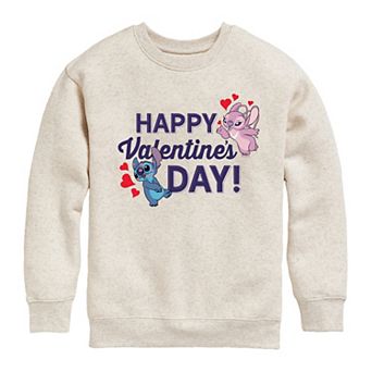 Disney's Lilo & Stitch Boys Valentine's Fleece