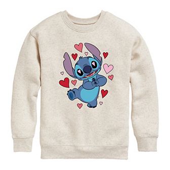 Disney's Lilo & Stitch Boys Heart Eyes Fleece