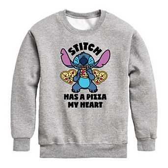 Disney's Lilo & Stitch Boys Pizza Heart Fleece