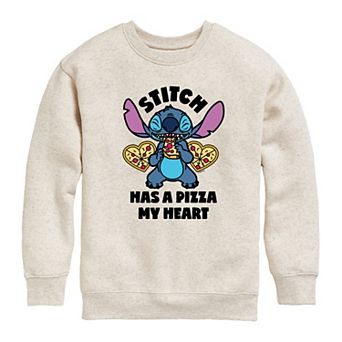 Disney's Lilo & Stitch Boys Pizza Heart Fleece