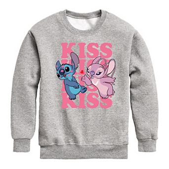 Disney's Lilo & Stitch Boys Kiss Repeat Fleece