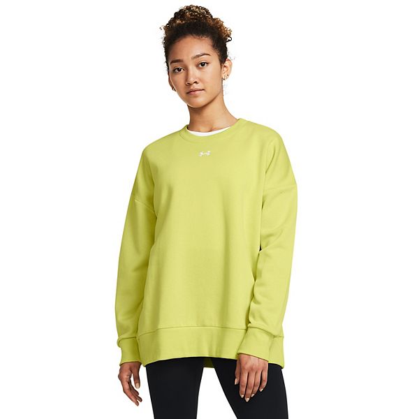 Women s Under Armour Rival Fleece Oversized Sweatshirt