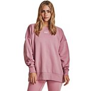 Women's UA Icon Fleece Oversized Crew