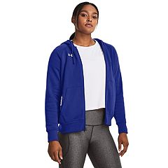 Women's Under Armour Rival Fleece Big Glitter Logo Hoodie