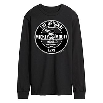Disney's Mickey Mouse Men's OG Long Sleeve Graphic Tee
