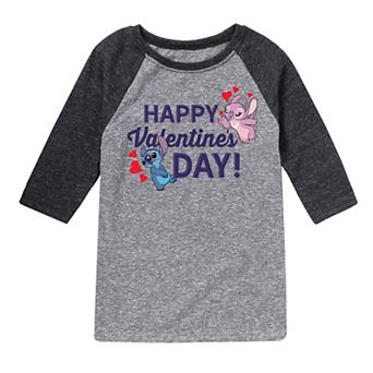 Disney's Lilo & Stitch Valentines Raglan