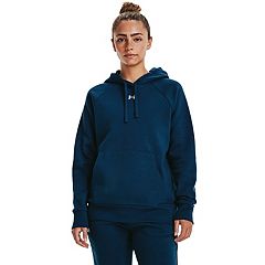 Womens Blue Under Armour Hoodies & Sweatshirts Tops, Clothing