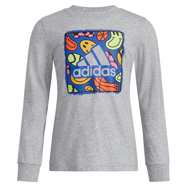 Altijd Voorzichtigheid Ernest Shackleton Baby & Toddler Boy Adidas Smiley Graphic Tee