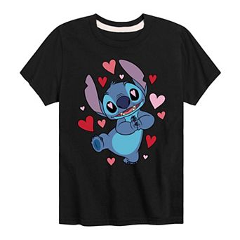 Disney's Lilo & Stitch Boys 8-20 Heart Eyes Graphic Tee