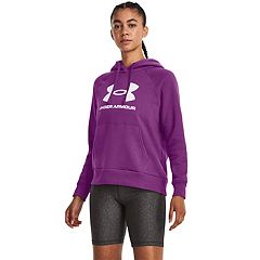 Purple Under Armour Hoodies & Sweatshirts Tops, Clothing