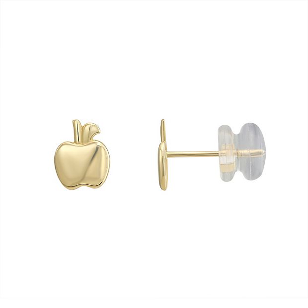 Kohl's 14k gold stud on sale earrings