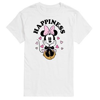 Disney's Minnie Mouse Happiness Men's Graphic Tee