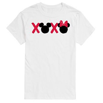 Disney's Mickey & Minnie Mouse XOXO Men's Graphic Tee